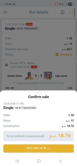 Melbet cashout feature