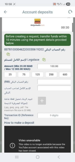 Melbet account deposit