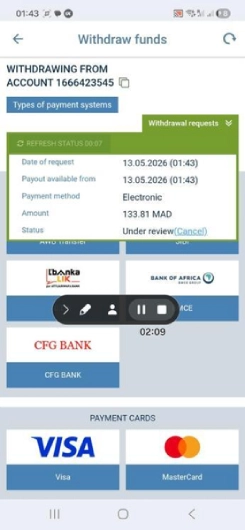 مراجعة 1xbet: withdrawal 3