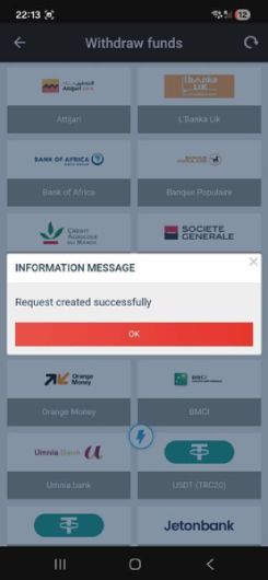 مراجعة Megapari: withdrawal