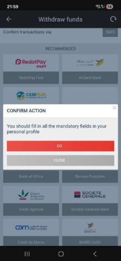 مراجعة Megapari: KYC blocking withdrawals